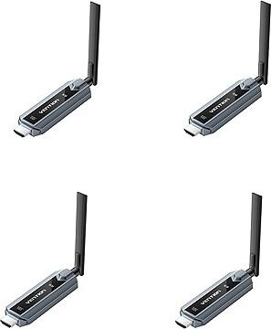 Vention Wireless HDMI Transmitter and Receiver (1*4) Kit Gray