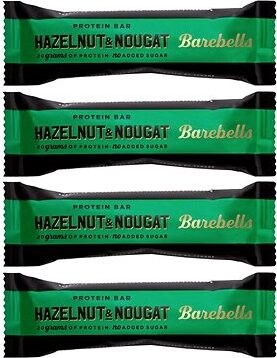 Barebells Protein Lieskový oriešok a nugát 4× 55 g