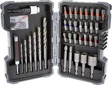 Bosch Sada 35 kusov špirálových vrtákov do muriva a skrutkovacích bitov Extra Hard 2.607.017.571