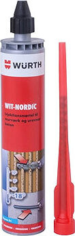 Würth Zimní injektážní malta WIT Nordic 300 ml
