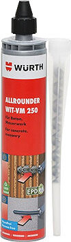 Würth Chemická injekční malta WIT-VM 250 ml