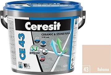 Ceresit Škárovacia hmota CE 43 Grand'Elit Bahama, 5 kg