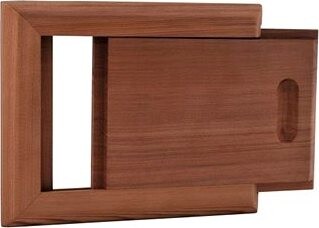 SENTIOTEC Ventilácia sauny – posuvná, céder