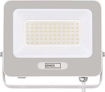 EMOS GLARO 50 W, bílý, IP65, 5000 lm, neutrální bílá