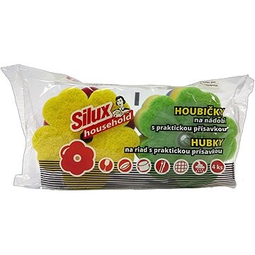 SILUX Household houbičky ve tvaru kytičky 4 ks