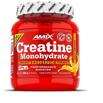 Amix Nutrition Creatine monohydrate Powder Drink 360 g, Orange