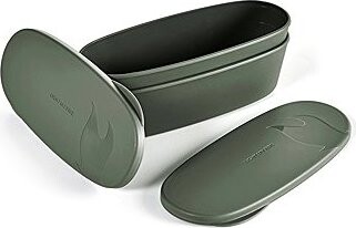 Light My Fire SnapBox oval 2-pack sagegreen