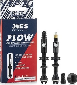 Joe's Flow High Air Volume Valve 45 mm – Pair