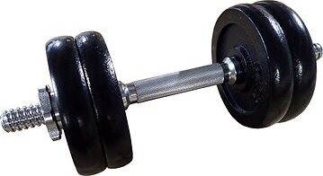 ACRA nakladacia jednoručná činka 12 kg