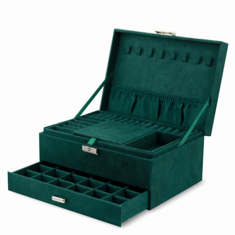 Livefy šperkovnica Luma, zelená
