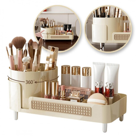 Livefy organizér na kozmetiku Oria, béžový