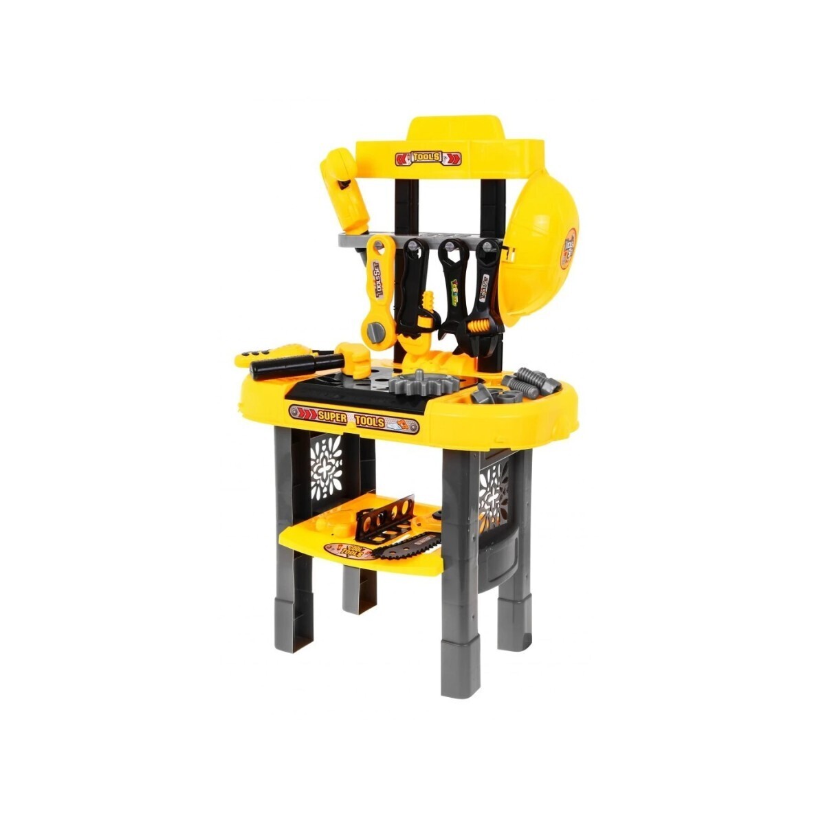 Dětská dílna SMARTIE s 23 ks nářadí černá/žlutá
