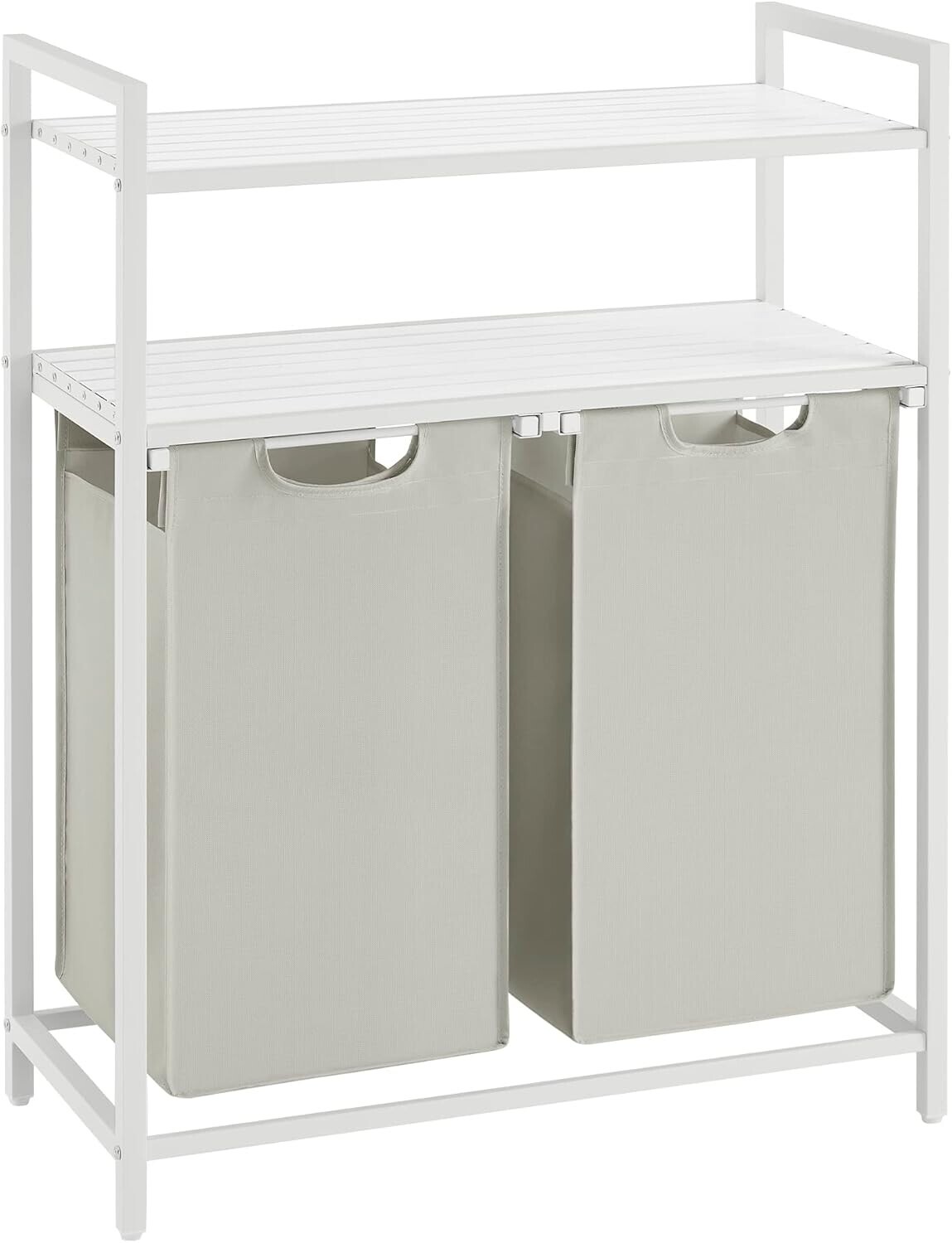 Koš na prádlo Vasagle Ovules Lonels bílý