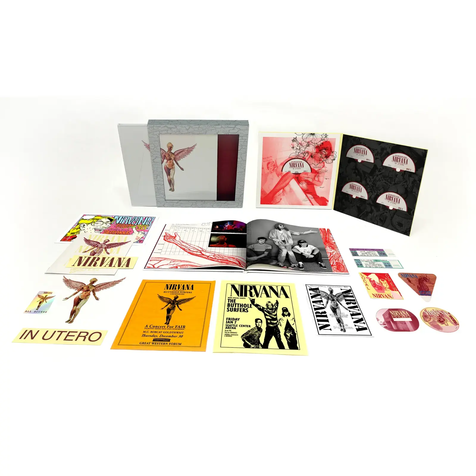 Nirvana, In Utero (30th Anniversary Super Deluxe Box Set Edition), CD