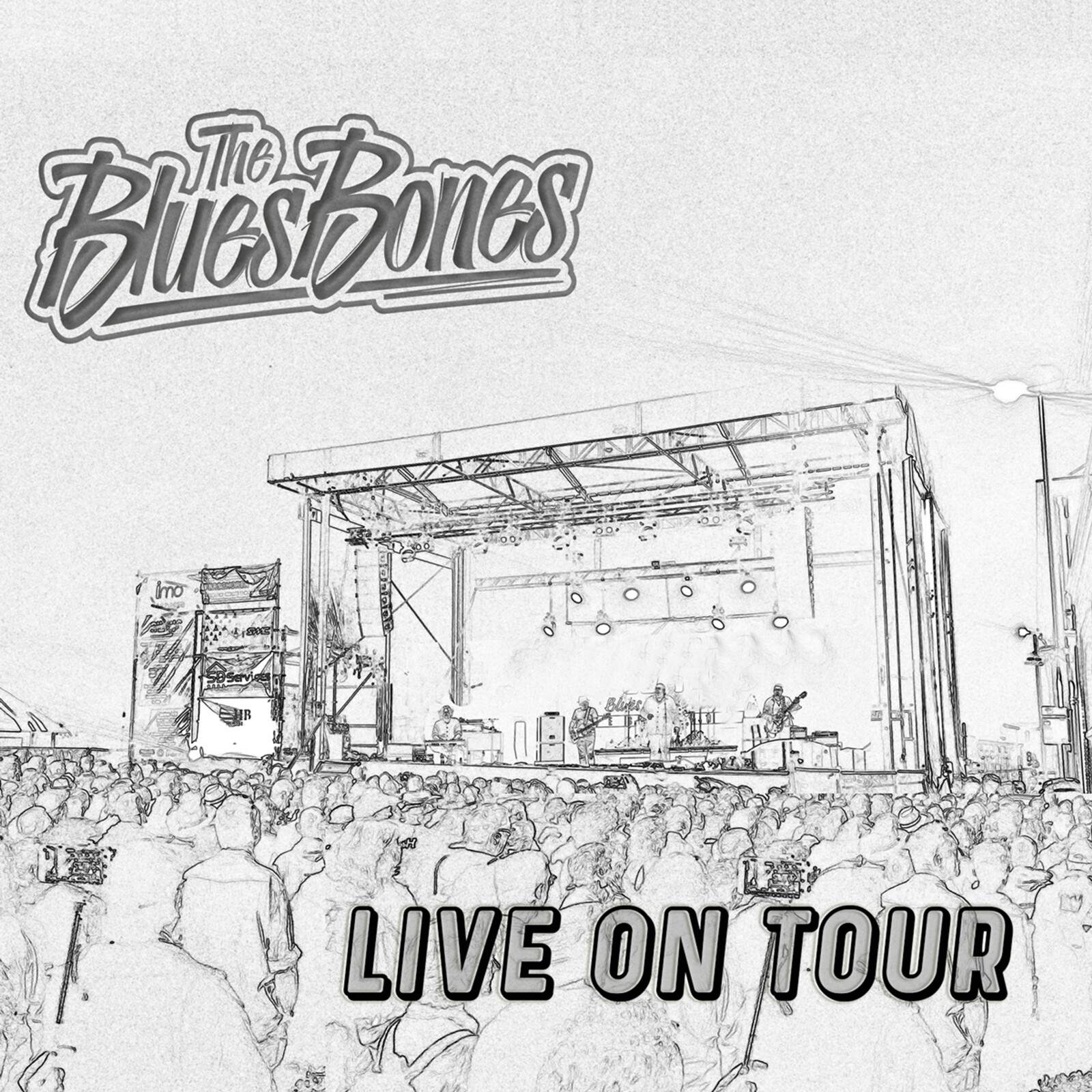 The BluesBones, LIVE ON TOUR, CD