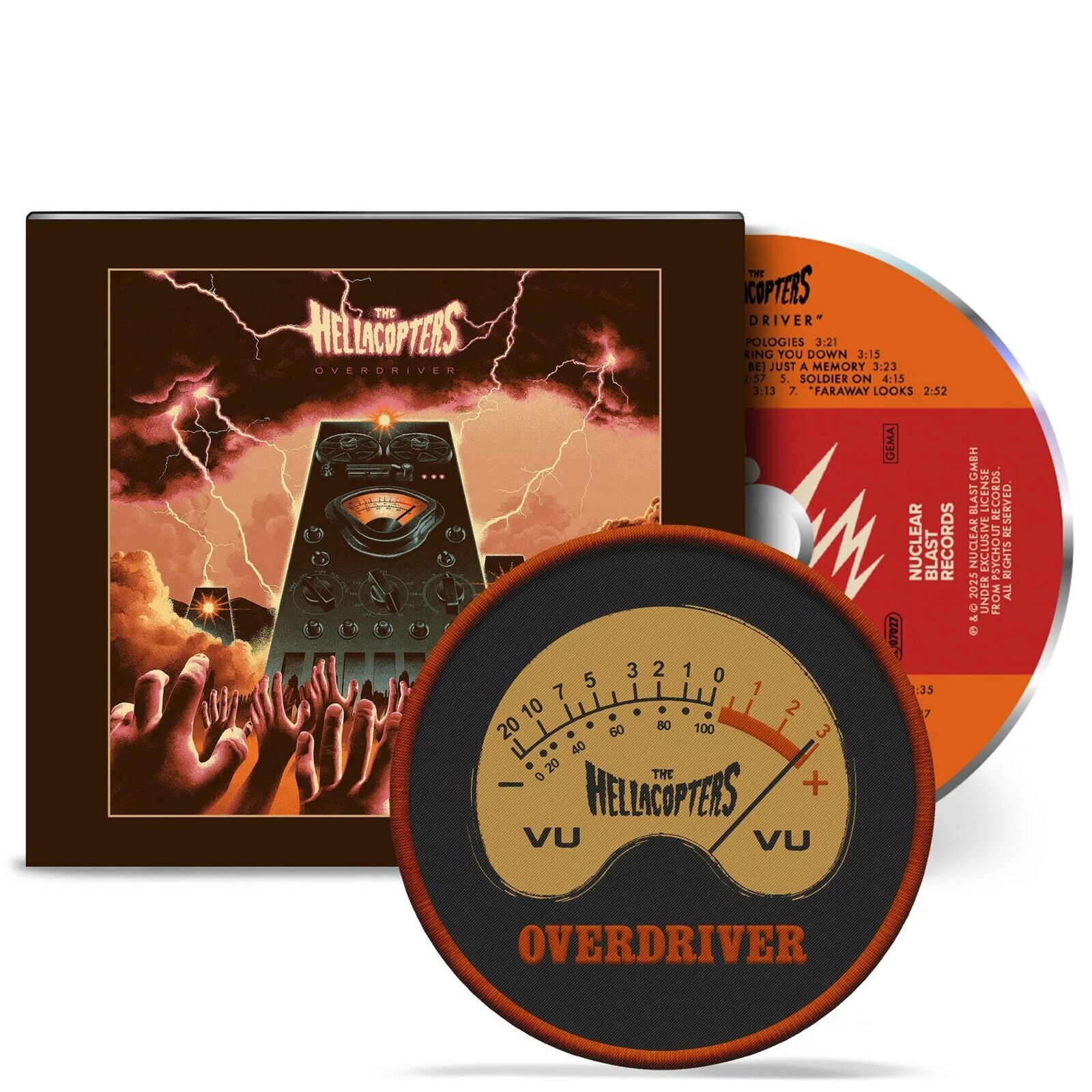 The Hellacopters, OVERDRIVER, CD