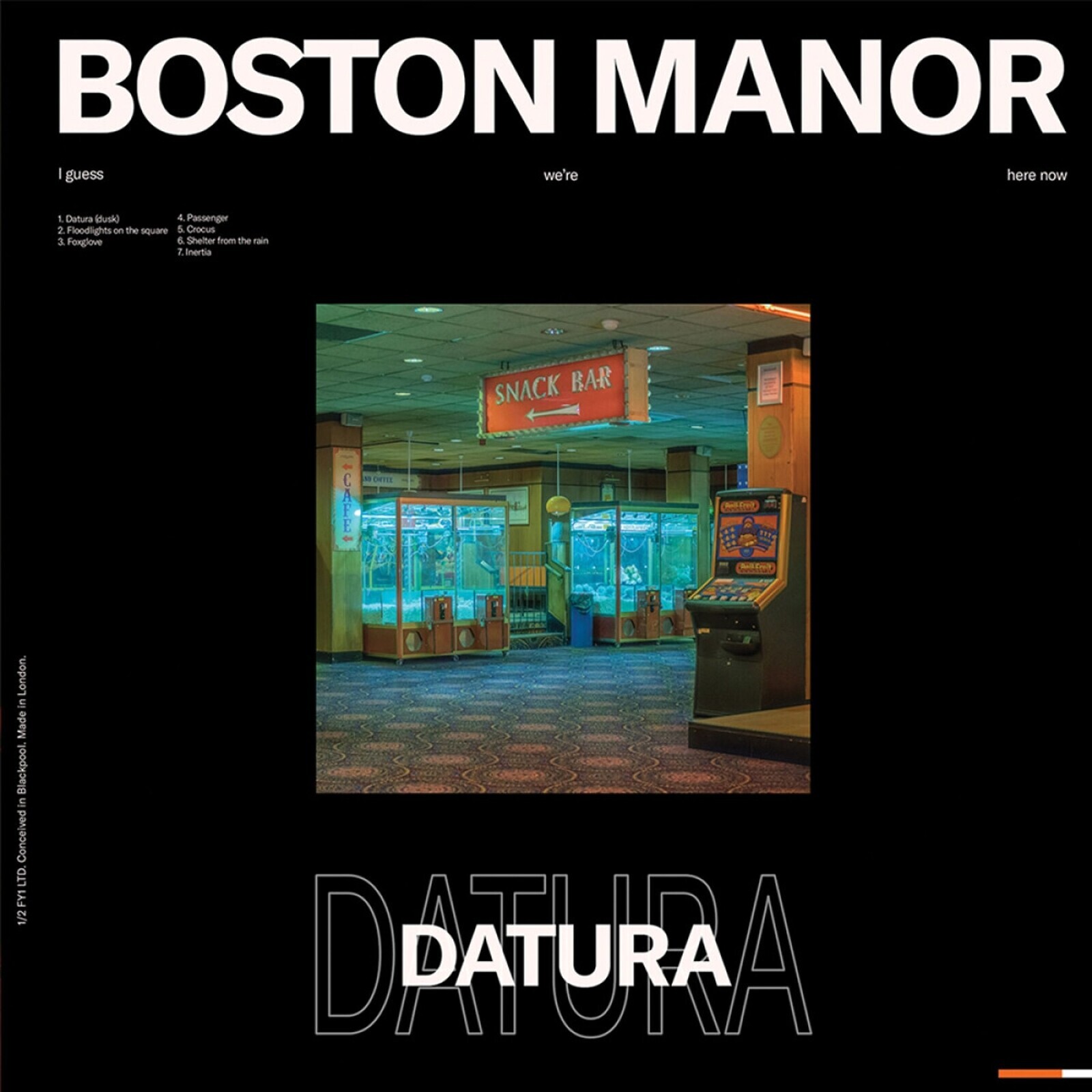 Boston Manor, DATURA, CD