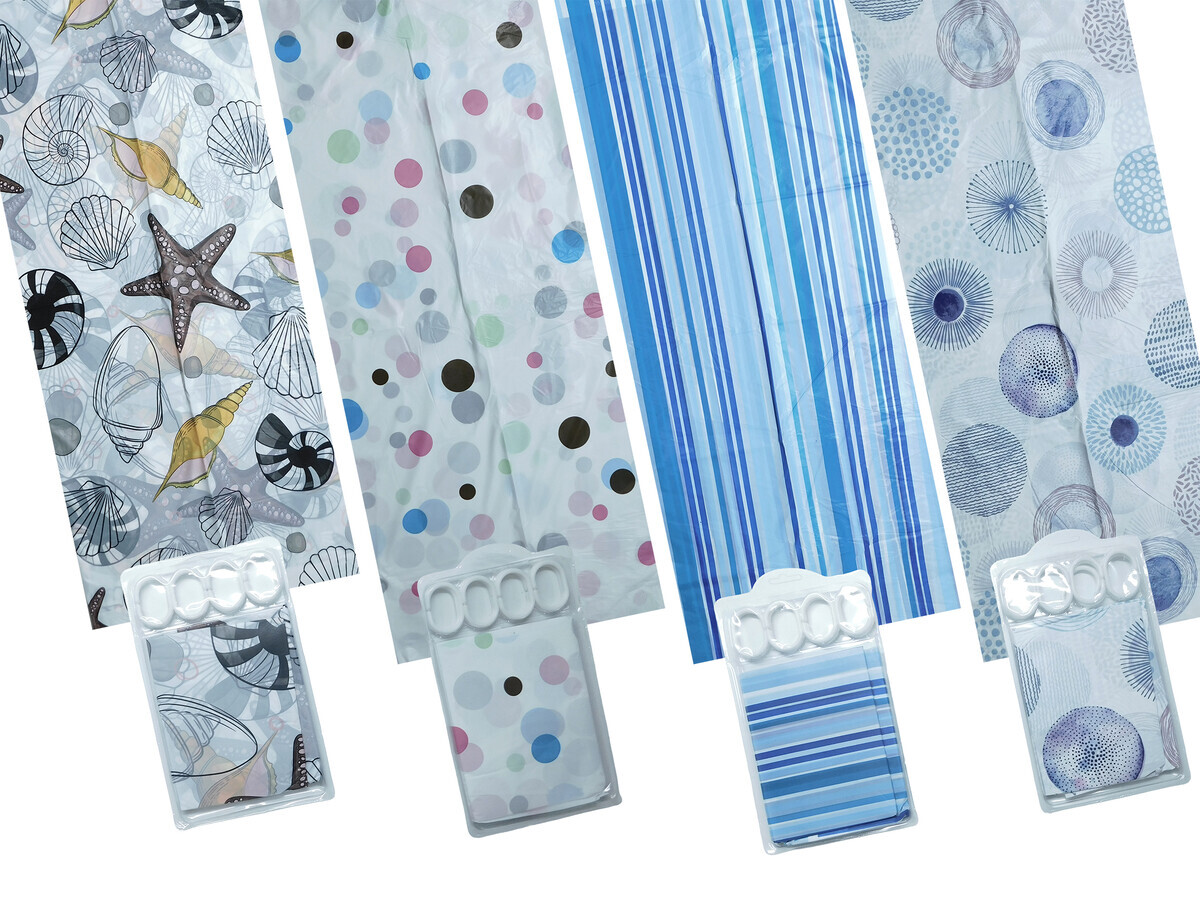 MAKRO - Sprchový záves 180x180cm rôzne dekory