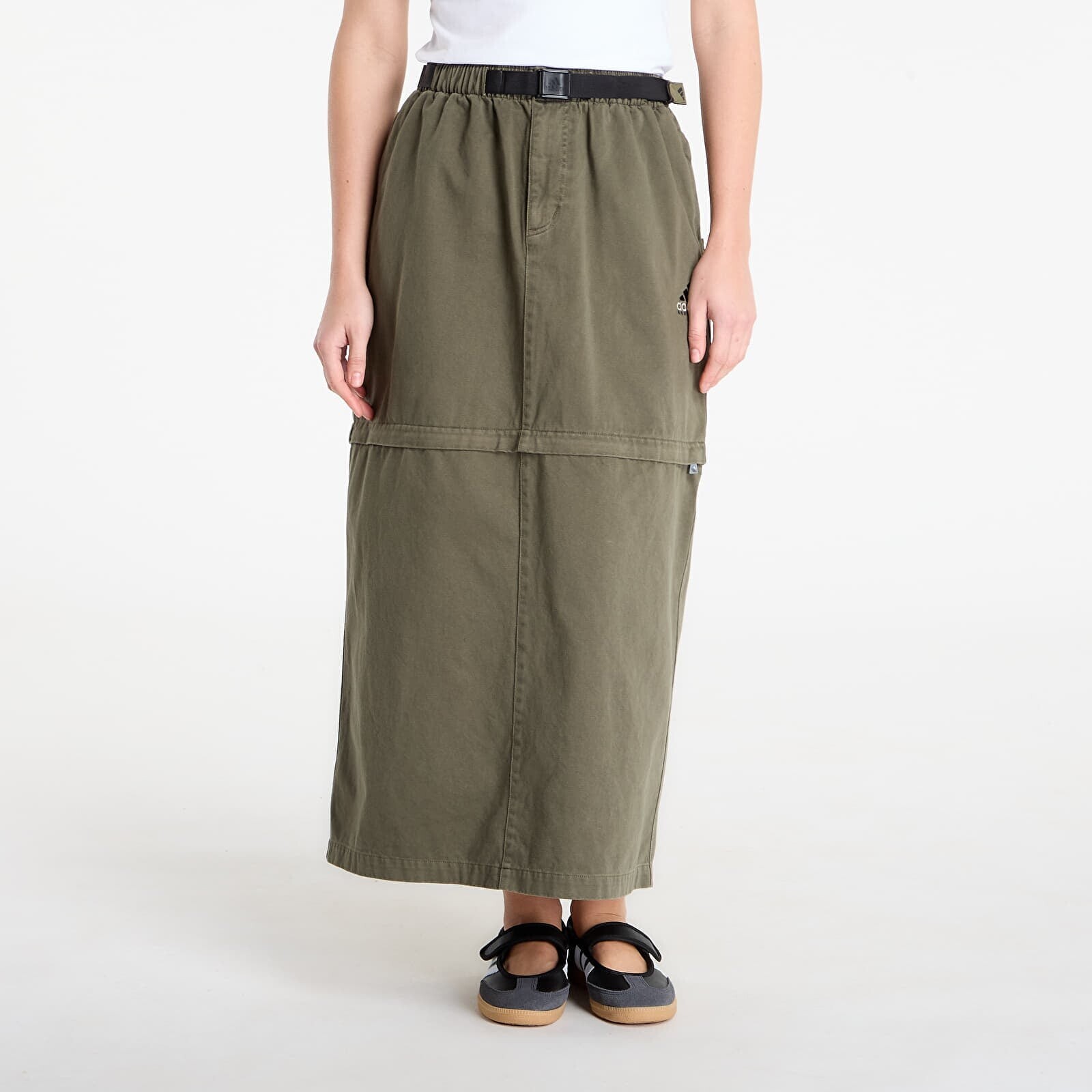 Sukňa adidas Eqt Skirt Olive Strata L