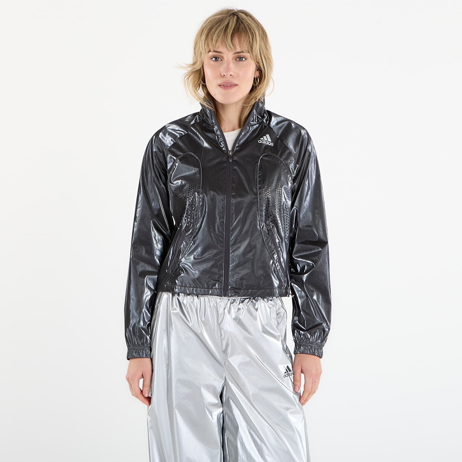 Mikina adidas F50 Tracktop Utility Black L