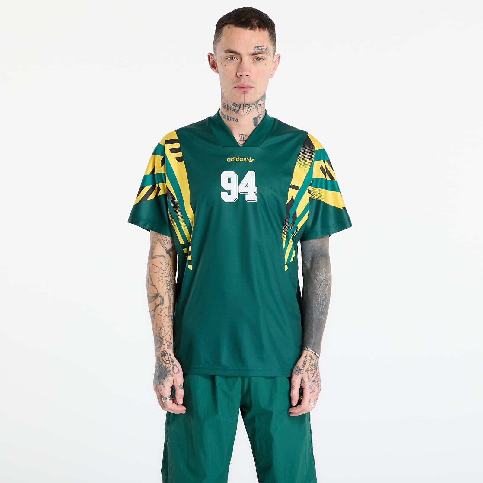 Dres adidas Santiago Jersey Collegiate Green L