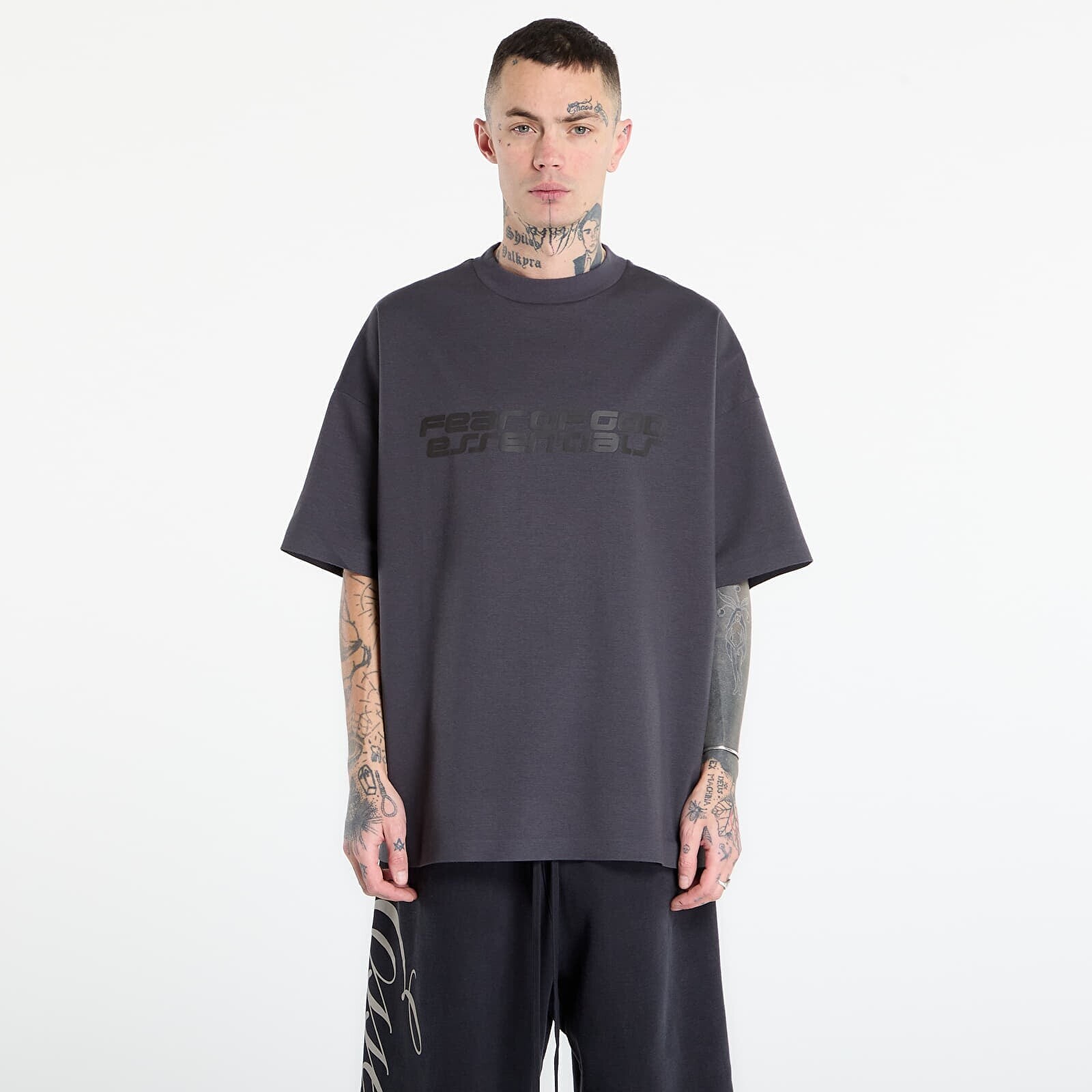 Tričko Fear of God Essentials 90'S Short Sleeve Tee Iron Grey XL