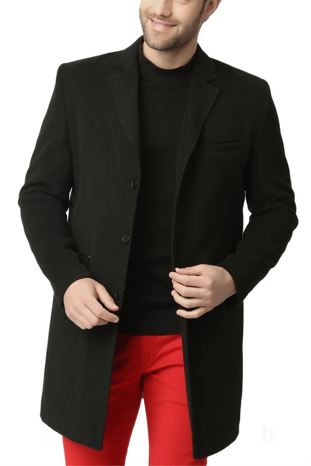 PLT8204 DEWBERRY COAT-BLACK