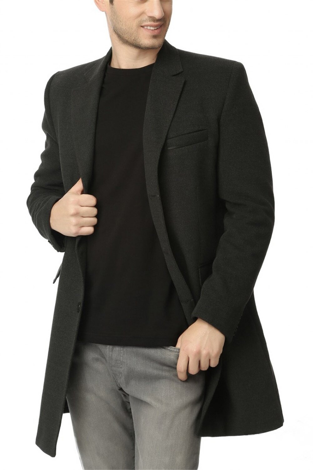 PLT8204 DEWBERRY COAT-ANTHRACITE