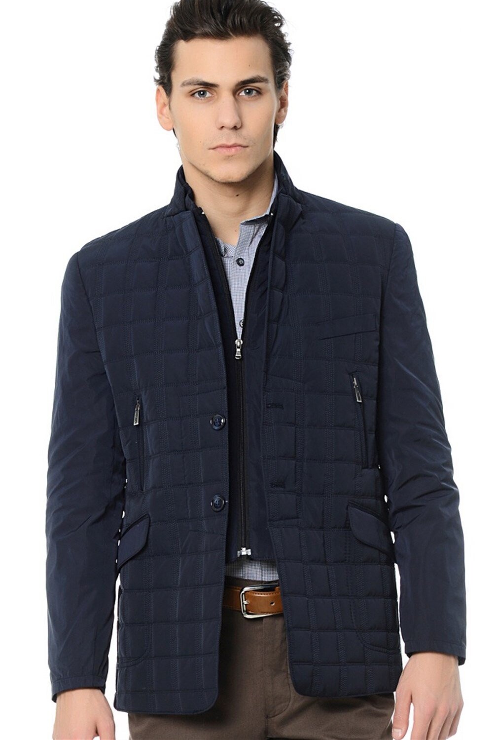 K7130 DEWBERRY COAT-NAVY BLUE