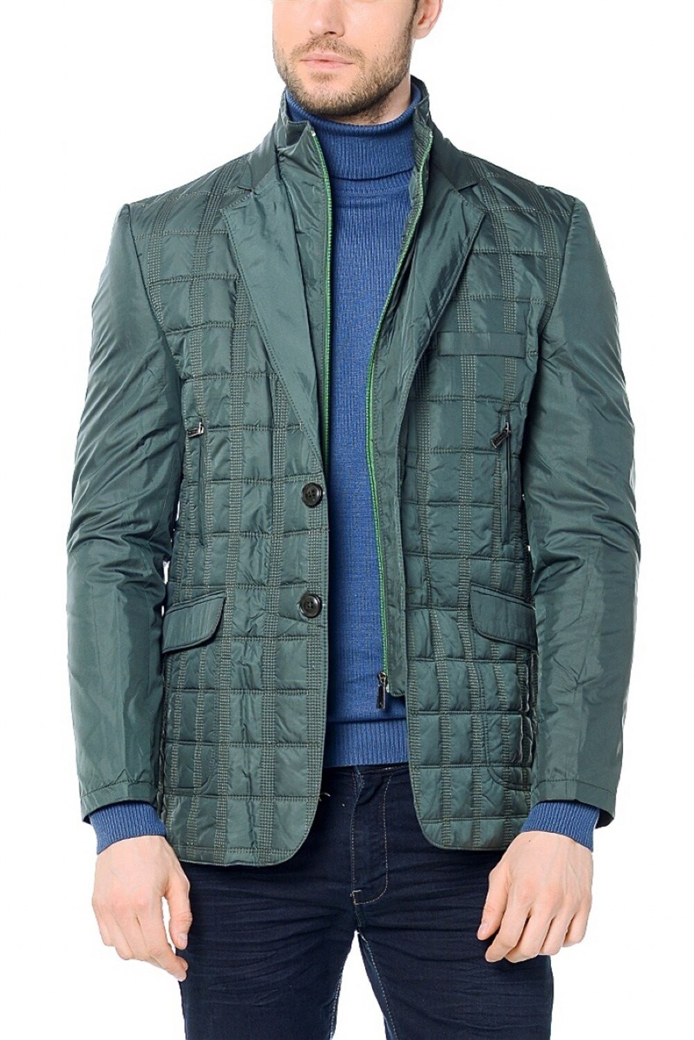 K7130 DEWBERRY COAT-GREEN