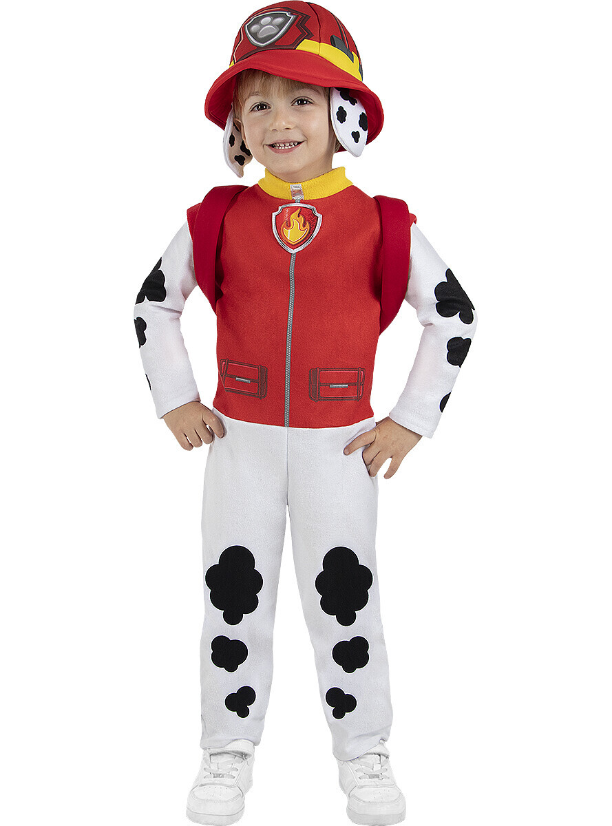 FUNIDELIA Detský kostým Paw Patrol s doplnkami - Marshall Veľkosť - deti: XS: 99 - 101 cm