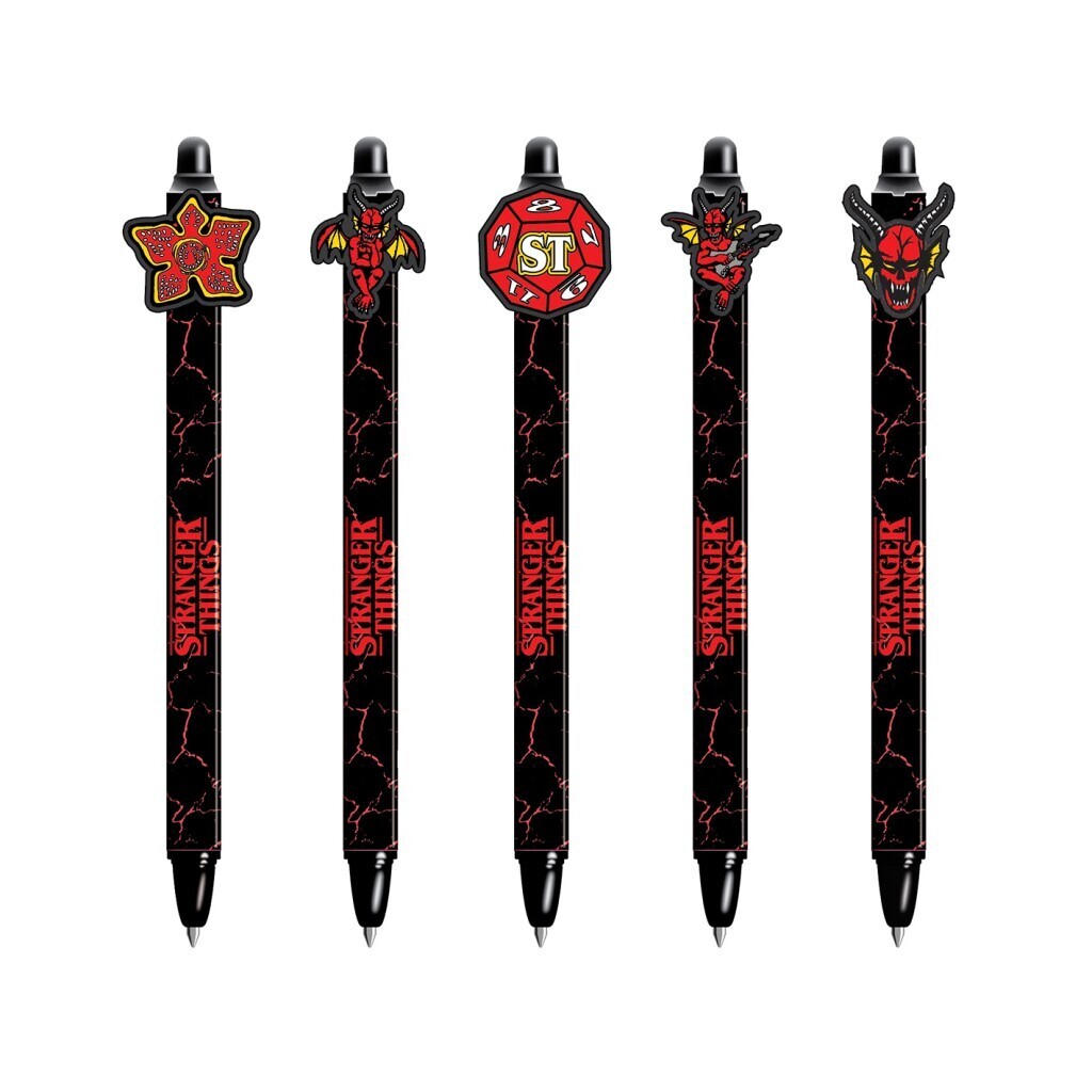 Epee Mazateľné gélové pero s motívom obľúbených postáv - Stranger Things