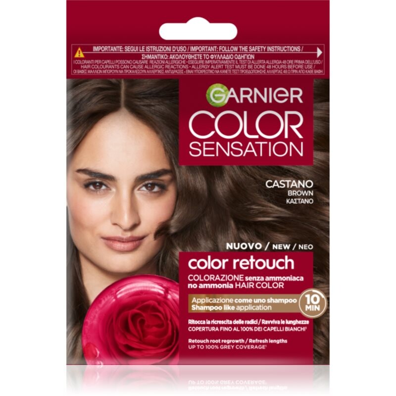 Garnier Color Sensation Retouch tónovacia farba na odrasty odtieň Brown 1 ks