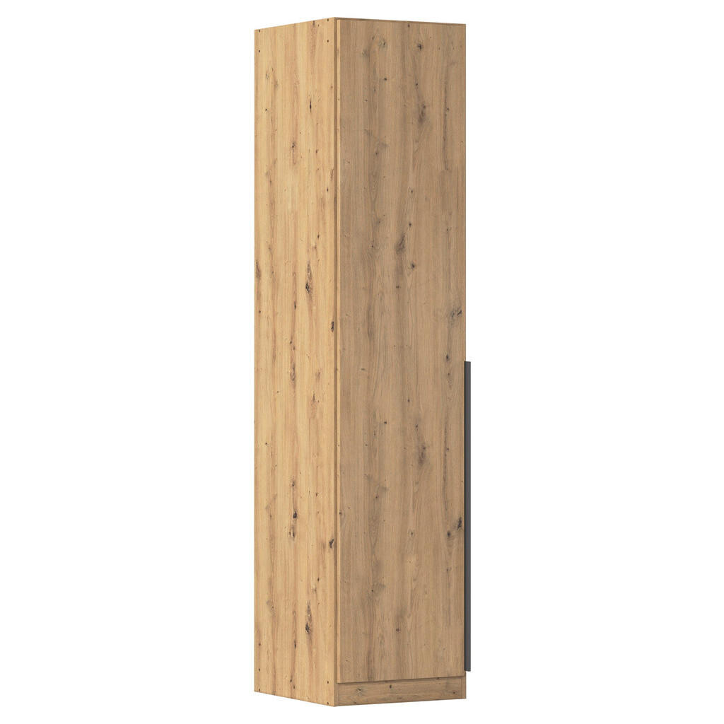 Rauch Möbel SKRIŇA S OTOČNÝMI DVERAMI, tmavosivá, dub artisan, 47/229/54 cm