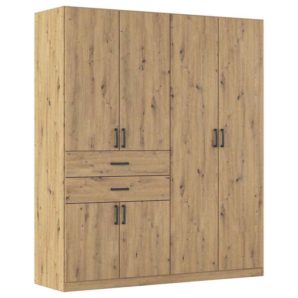 Rauch Möbel SKRIŇA S OTOČNÝMI DVERAMI, dub artisan, 180/210/54 cm