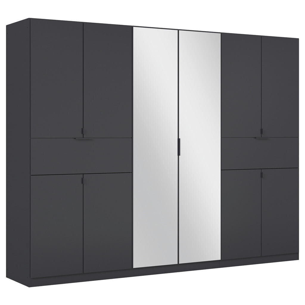 Rauch Möbel SKRIŇA S OTOČNÝMI DVERAMI, sivá, strieborná, 271/210/54 cm