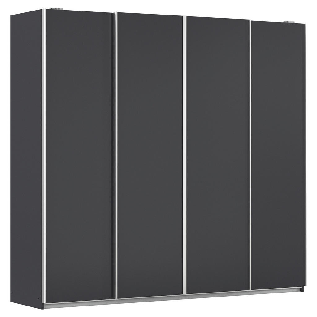 Rauch Möbel ŠAT. SKRIŇA S POSUV. DVERAMI, tmavosivá, 226/211/62 cm