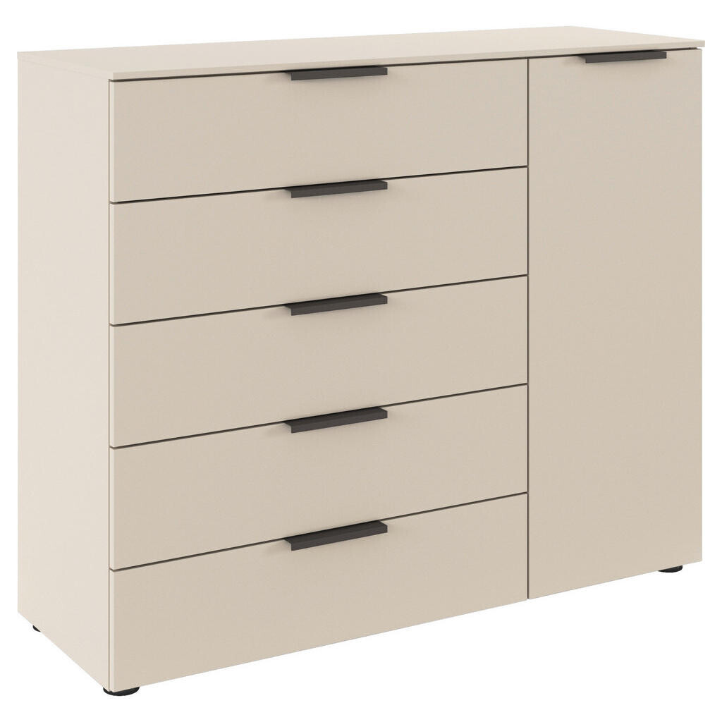 Rauch Möbel KOMODA, šampanská, 120/100/42 cm