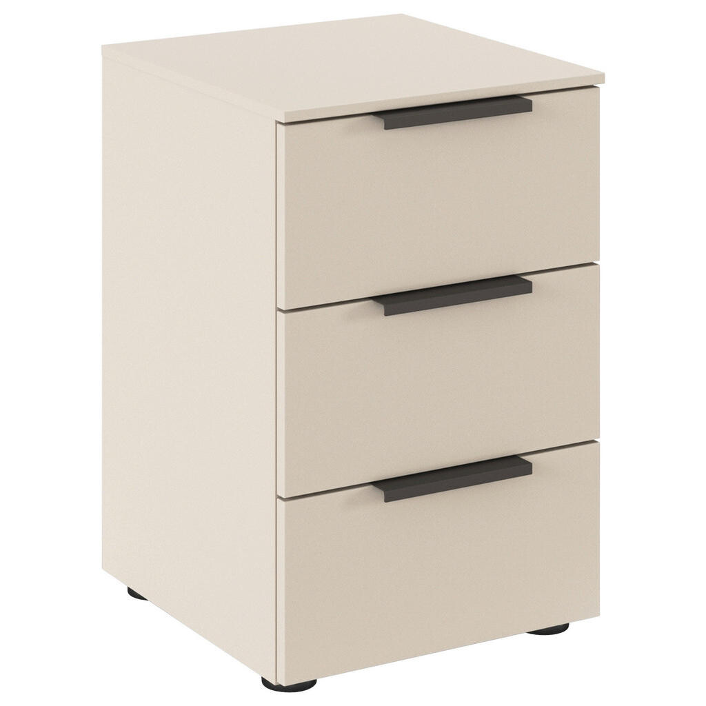 Rauch Möbel NOČNÝ STOLÍK, čierna, šampanská, 40/61/42 cm