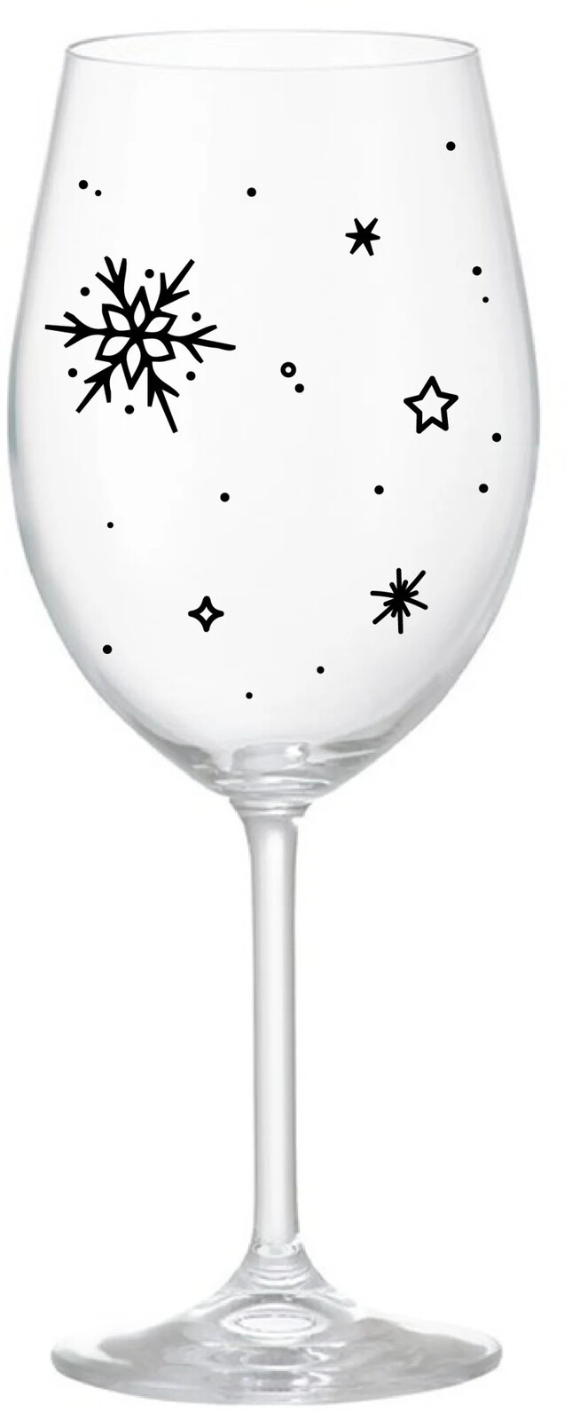 ZIMĚNKA - číry pohár na víno 350 ml