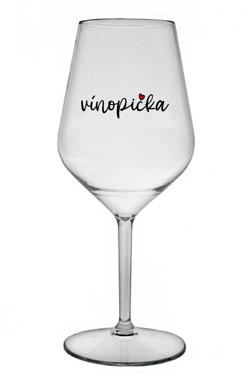 VINOPIČKA - číry nerozbitný pohár na víno 470 ml UNI