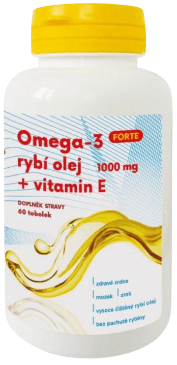 GALMED Omega-3 rybí olej forte 60 tvrdých kapsúl