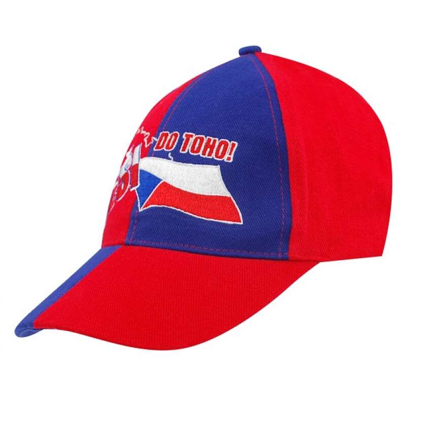 Šiltovka Česká republika Česi do toho! - červená-modrá