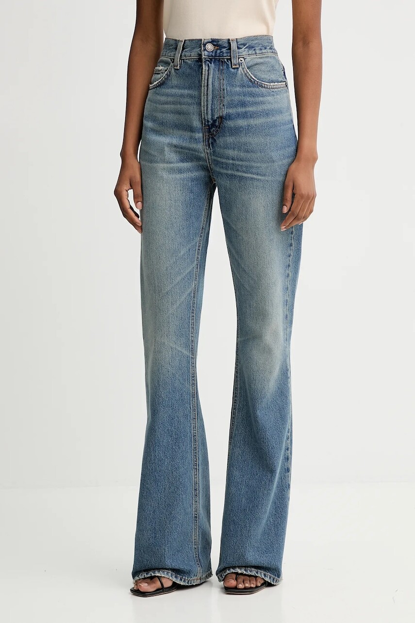 Rifle Fiorucci Flared Low Rise Jeans
