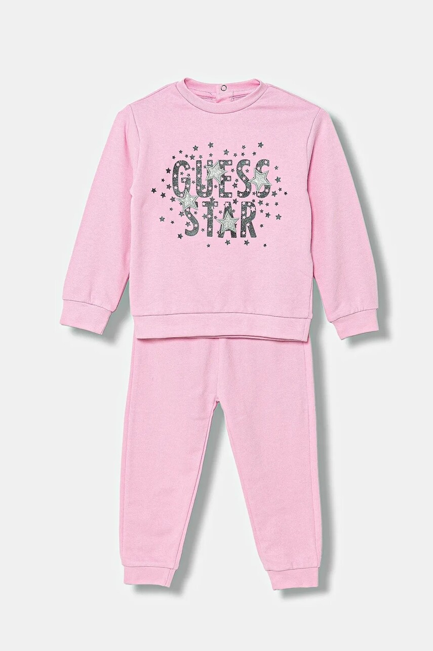 Detská tepláková súprava z bavlny Guess 2-pak