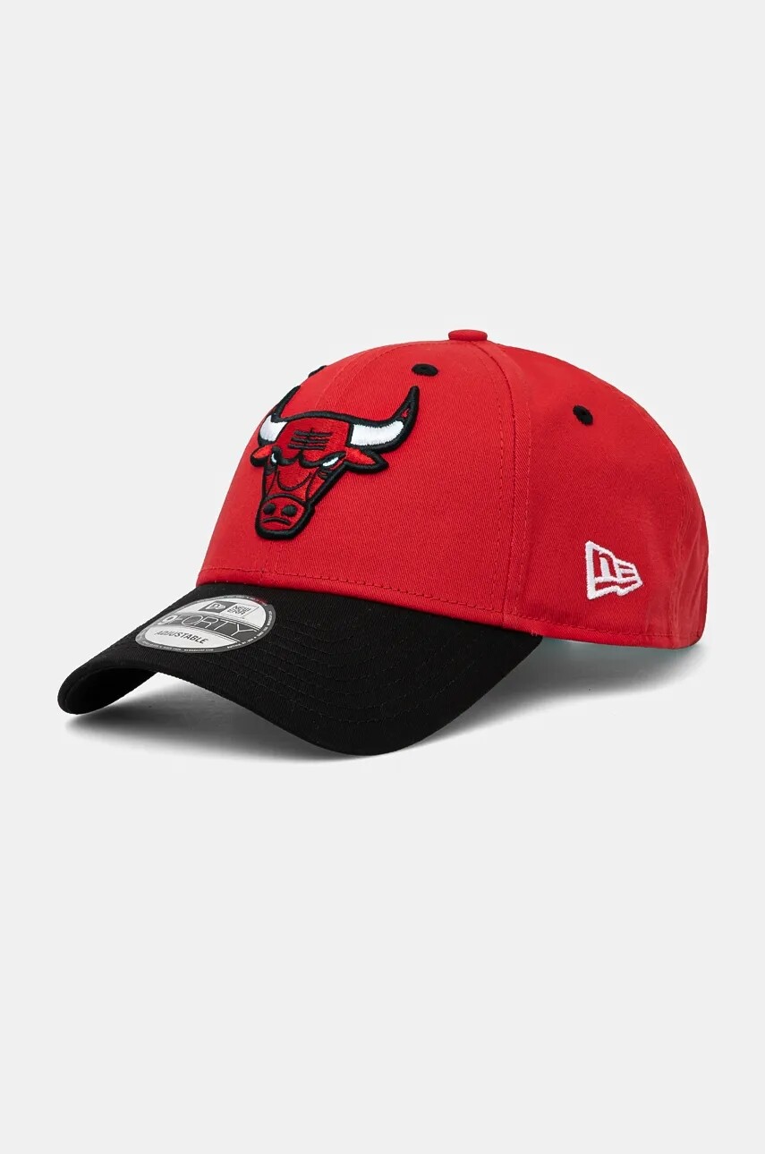 Bavlnená šiltovka New Era NBA SIDE PATCH 9FORTY® CHICAGO BULLS