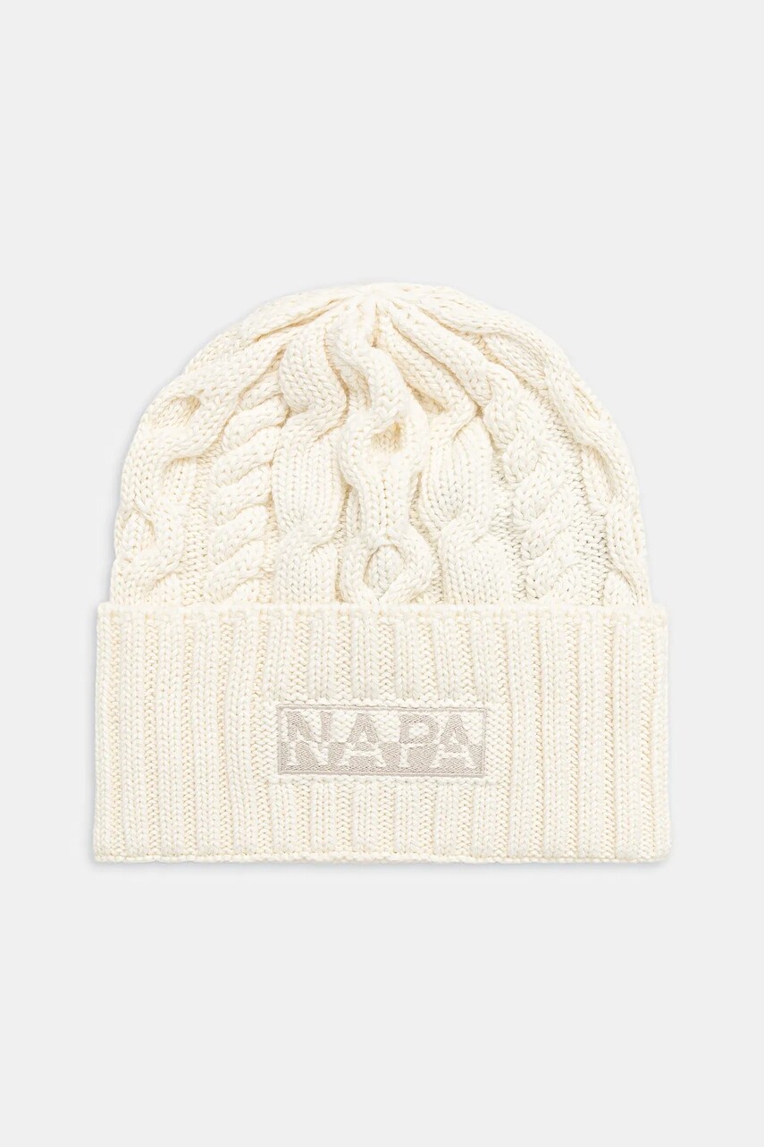 Čiapka s prímesou vlny Napapijri F-Tires