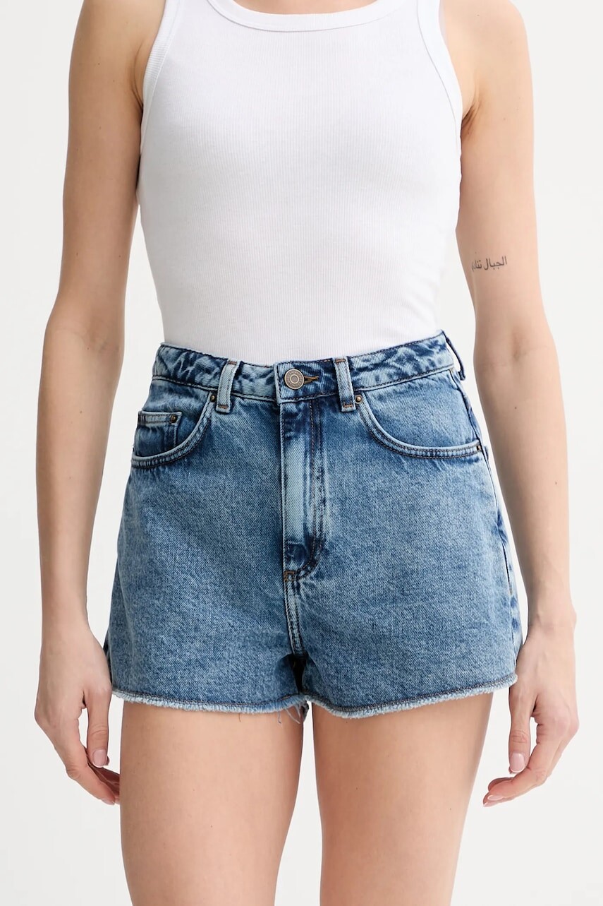 Bavlnené rifľové šortky American Vintage