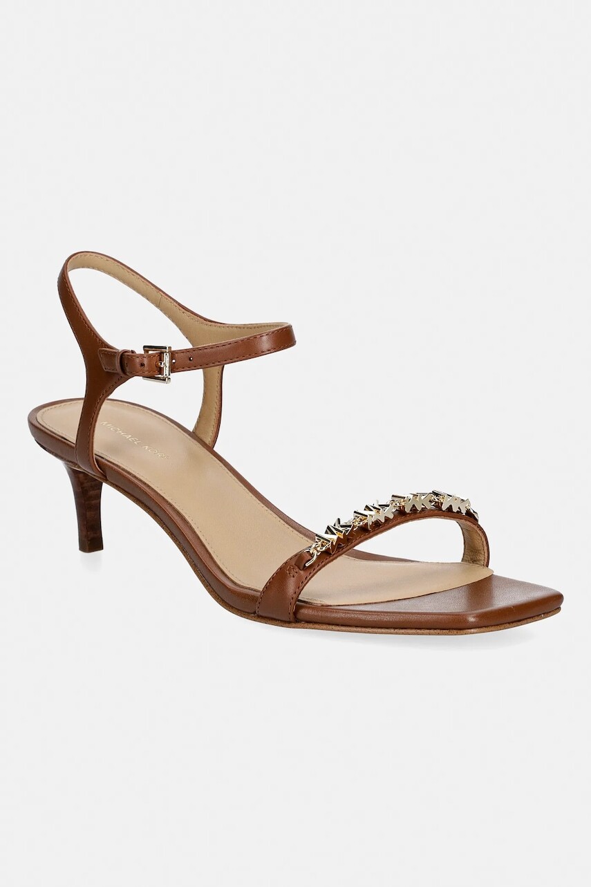 Kožené sandále MICHAEL Michael Kors Dina Kitten Sandal