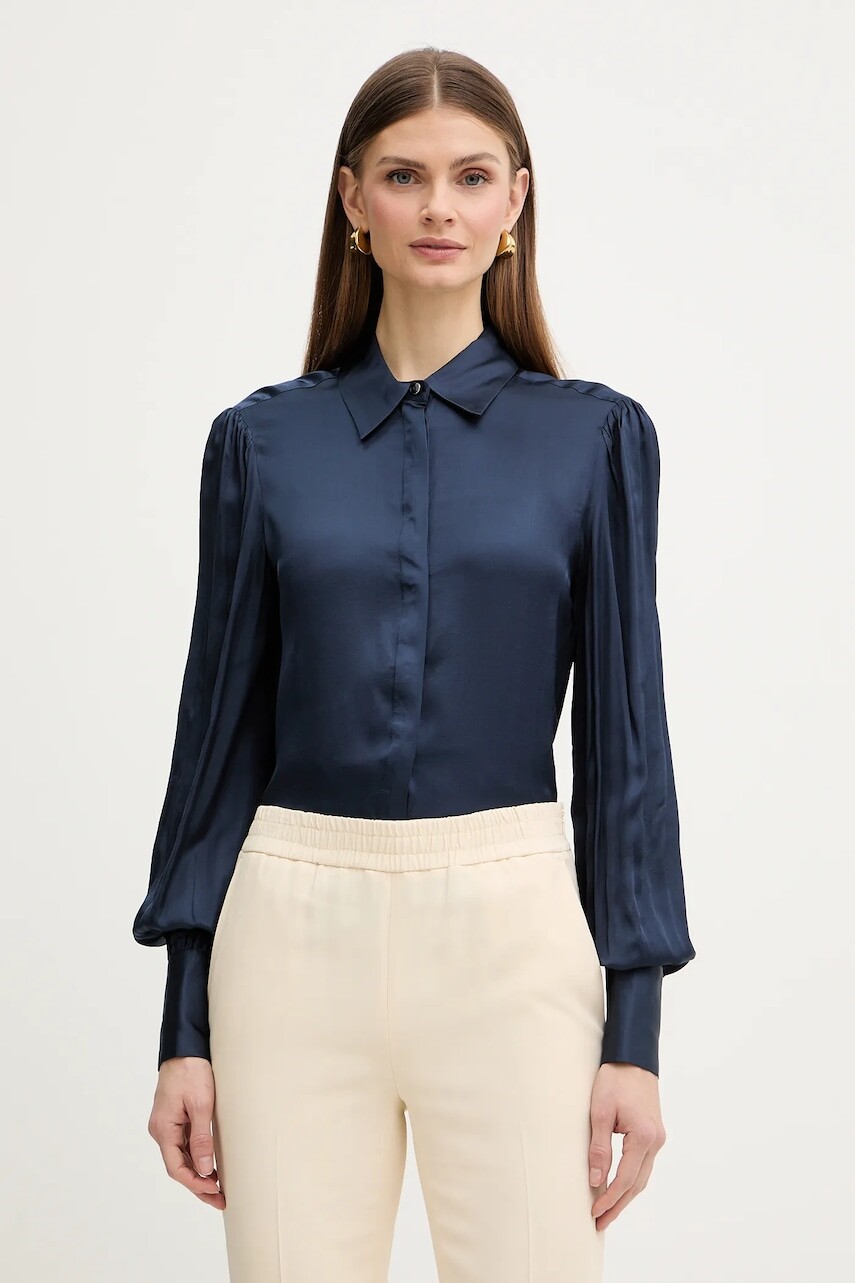 Košeľa s prímesou hodvábu Fracomina